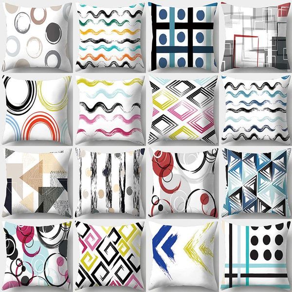 colorful geometric pattern decorative cushions pillowcase polyester cushion cover throw pillow sofa decoration pillowcover 40952 cushion/dec
colorful geometric pattern decorative cushions pillowcase polyester cushion cover throw pillow sofa decoration pillowcover 40952 cushion/dec
