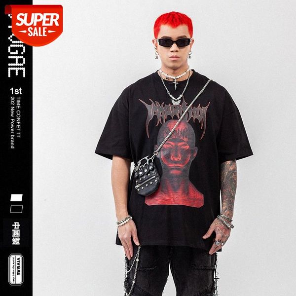 vivgae men's portrait print dark harajuku style all-match loose street t-shirt #ob4i, White;black
vivgae men's portrait print dark harajuku style all-match loose street t-shirt #ob4i, White;black