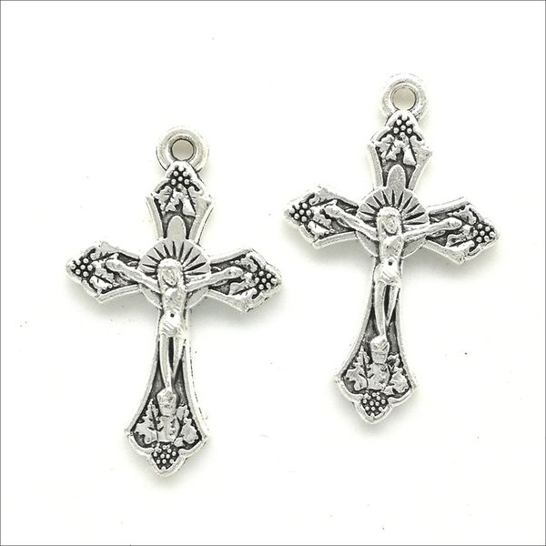 lot 100pcs jesus cross antique silver charms pendants jewelry diy for necklace bracelet earrings retro style 24*15mm dh0859, Bronze;silver
lot 100pcs jesus cross antique silver charms pendants jewelry diy for necklace bracelet earrings retro style 24*15mm dh0859, Bronze;silver