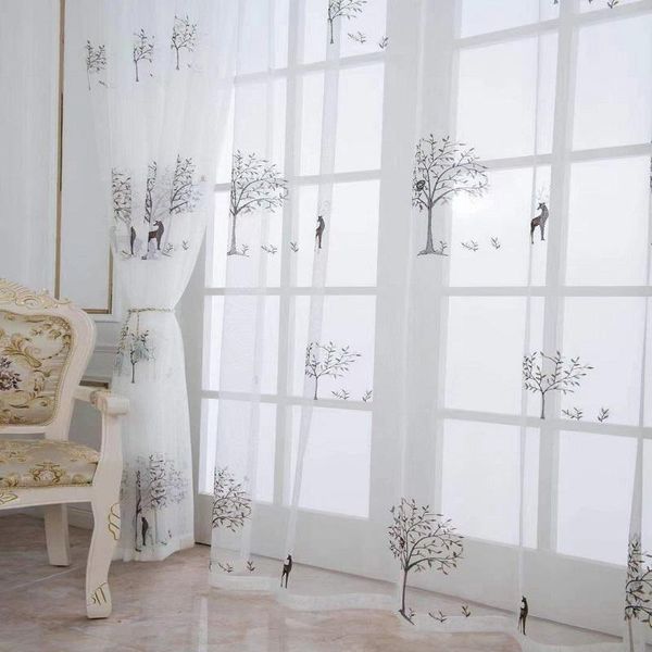 curtain & drapes european tree deer embroidered tulle curtains linen modern sheer living room window treatments kitchen door floral design s
curtain & drapes european tree deer embroidered tulle curtains linen modern sheer living room window treatments kitchen door floral design s
