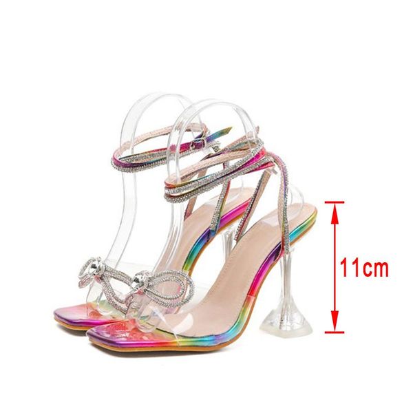 dress shoes women transparent sandals luxury rhinestones ankle strap high heels summer party wedding female gladiator, Black
dress shoes women transparent sandals luxury rhinestones ankle strap high heels summer party wedding female gladiator, Black