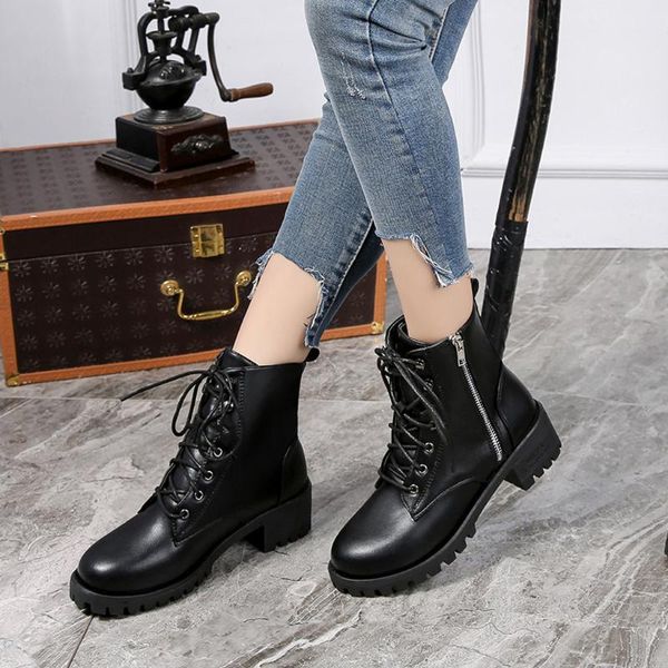 boots women's ladies vintage leather ankle short cowboy motorcycle shoes botas mujer invierno 2021 zapatos de, Black
boots women's ladies vintage leather ankle short cowboy motorcycle shoes botas mujer invierno 2021 zapatos de, Black