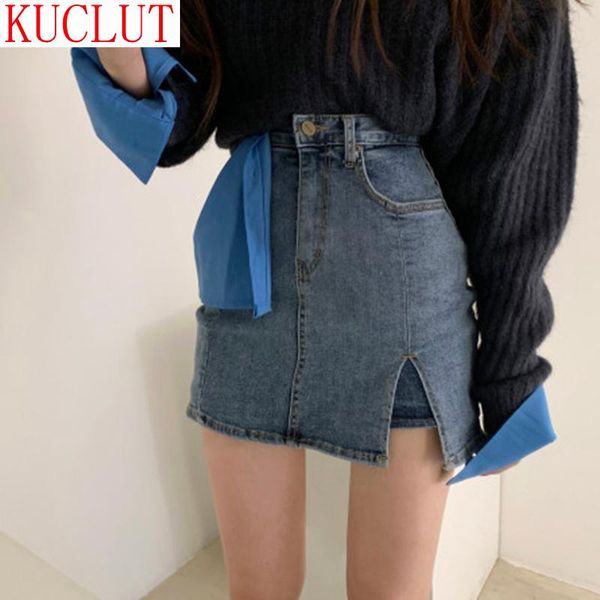 denim skirt short women's summer 2021 korean chic high waist a-line hip split skirts, Black
denim skirt short women's summer 2021 korean chic high waist a-line hip split skirts, Black