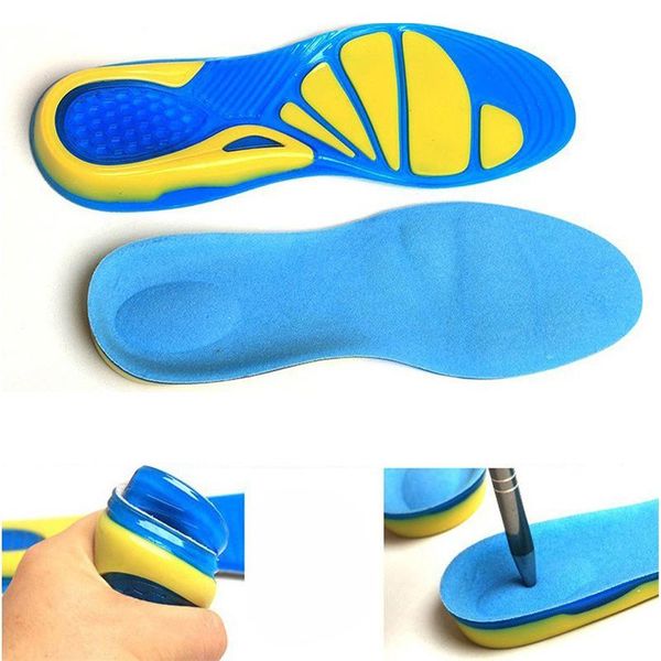 shoes materials silicon gel insoles foot care for plantar fasciitis heel spur running sport absorption pads arch orthopedic insole, Black
shoes materials silicon gel insoles foot care for plantar fasciitis heel spur running sport absorption pads arch orthopedic insole, Black