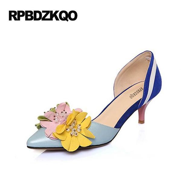 dress shoes women pointed toe catwalk high heels suede floral d'orsay summer sandals flower colourful thin pumps royal blue, Black
dress shoes women pointed toe catwalk high heels suede floral d'orsay summer sandals flower colourful thin pumps royal blue, Black