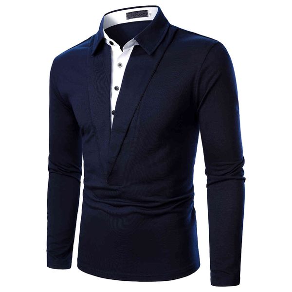 men's long sved polo shirt, imitation contrast t-shirt, two-piece dign, casual wear, street fashion, autumn, White;black
men's long sved polo shirt, imitation contrast t-shirt, two-piece dign, casual wear, street fashion, autumn, White;black
