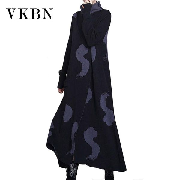 casual dresses vkbn autumn winter knitted maxi for women long sleeve patchwork plus size dress corduroy does not ball, Black;gray
casual dresses vkbn autumn winter knitted maxi for women long sleeve patchwork plus size dress corduroy does not ball, Black;gray