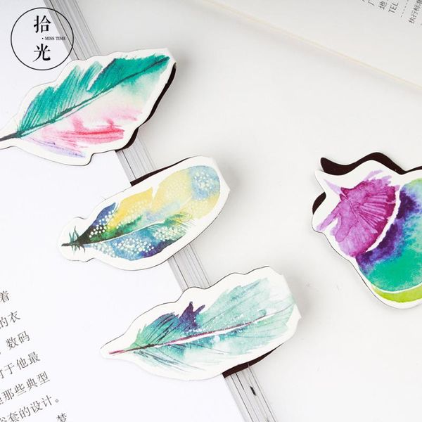 bookmark clip 2 pcs/pack feather colors magnet creative school for children bznvn simple student supplies paper
bookmark clip 2 pcs/pack feather colors magnet creative school for children bznvn simple student supplies paper