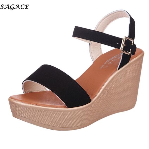 women sandals platform shoes heels sandalias 2021 summer peep toe beach rome buckle strap casual wedges #30, Black
women sandals platform shoes heels sandalias 2021 summer peep toe beach rome buckle strap casual wedges #30, Black