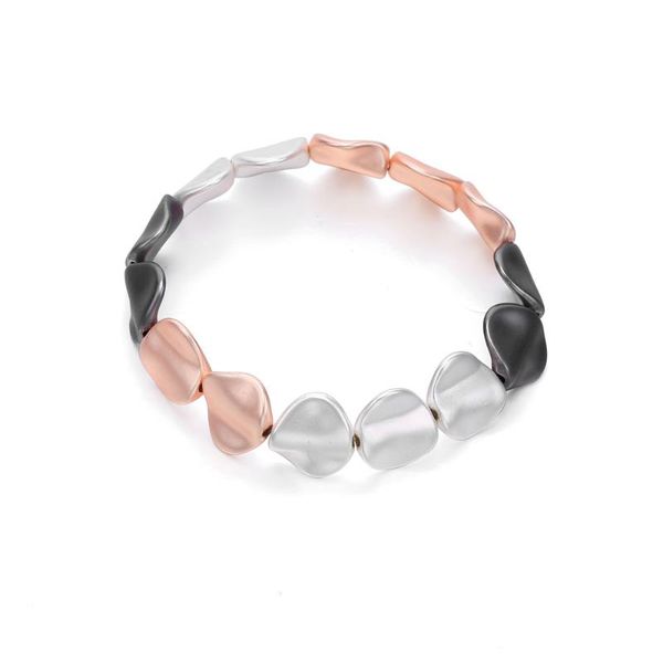 charm bracelets design handmade diy metal beads bracelet fro women rose silver plated black wrap for friendship year gift 2021, Golden;silver
charm bracelets design handmade diy metal beads bracelet fro women rose silver plated black wrap for friendship year gift 2021, Golden;silver