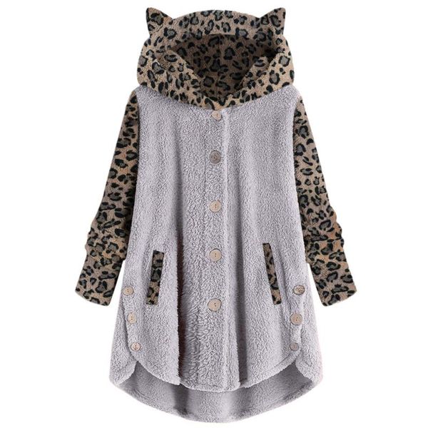 women's jackets winter warm plush furry women fashion patchwork zipper pocket hooded coats female casual loose long sleeve outerwear, Black;brown
women's jackets winter warm plush furry women fashion patchwork zipper pocket hooded coats female casual loose long sleeve outerwear, Black;brown