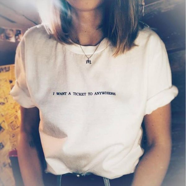 i want a ticket mens t shirt to anywhere travel printed men and women summer fashion short sleeve graphic, White;black
i want a ticket mens t shirt to anywhere travel printed men and women summer fashion short sleeve graphic, White;black