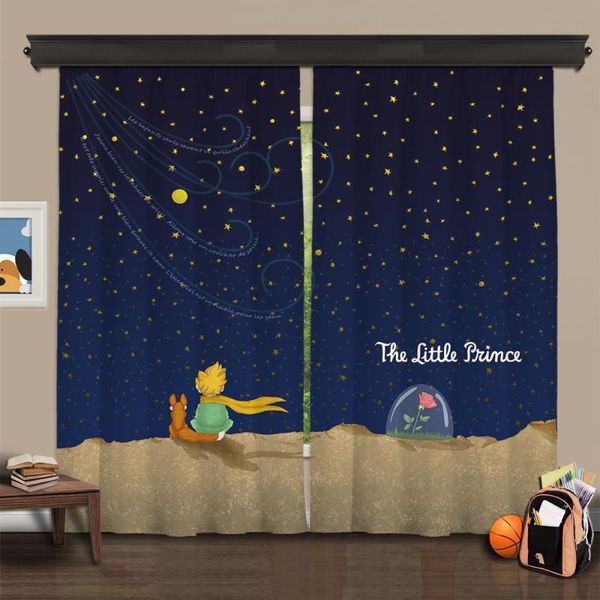 cipcici little prince 2-panel blackout curtain kids living room decorative child elite single color space navy blue stars & drapes
cipcici little prince 2-panel blackout curtain kids living room decorative child elite single color space navy blue stars & drapes