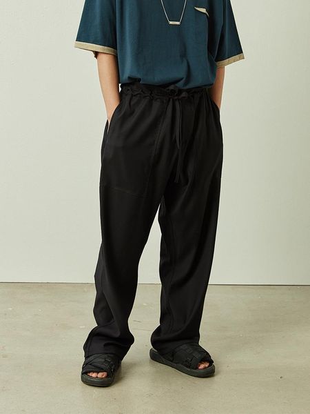 men's pants 2021 clothing bigbang hair stylist fashion bag-sticking straight-tube casual singer costumes 27-46, Black
men's pants 2021 clothing bigbang hair stylist fashion bag-sticking straight-tube casual singer costumes 27-46, Black