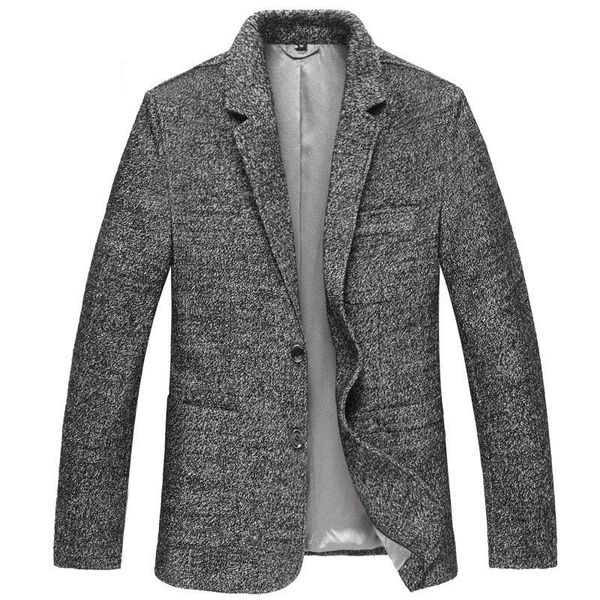 men's suits & blazers winter large woolen suit thickened coat middle-aged fattened fat guy casual piece, White;black
men's suits & blazers winter large woolen suit thickened coat middle-aged fattened fat guy casual piece, White;black