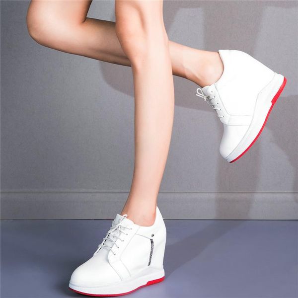platform pumps shoes women genuine leather wedges high heel ankle boots female lace up round toe fashion sneakers casual, Black
platform pumps shoes women genuine leather wedges high heel ankle boots female lace up round toe fashion sneakers casual, Black