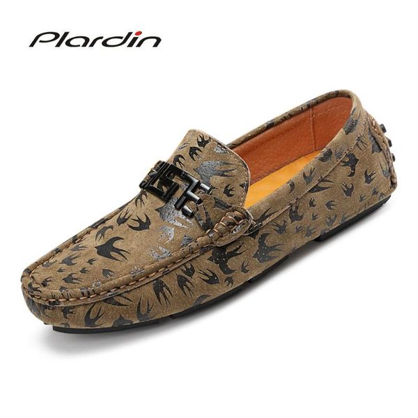 dress shoes plardin brand fashion casual men loafers metal decoration appliques genuine leather man flats, Black
dress shoes plardin brand fashion casual men loafers metal decoration appliques genuine leather man flats, Black