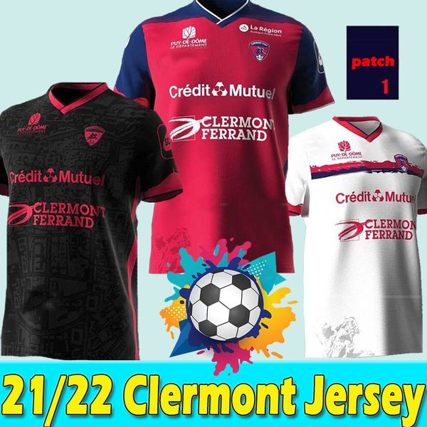 21/22 maillots clermont foot 63 soccer jerseys 2021 2022 bayo dossou allevinah berthomier magnin iglesias tell home away third jersey footba, Black;yellow
21/22 maillots clermont foot 63 soccer jerseys 2021 2022 bayo dossou allevinah berthomier magnin iglesias tell home away third jersey footba, Black;yellow