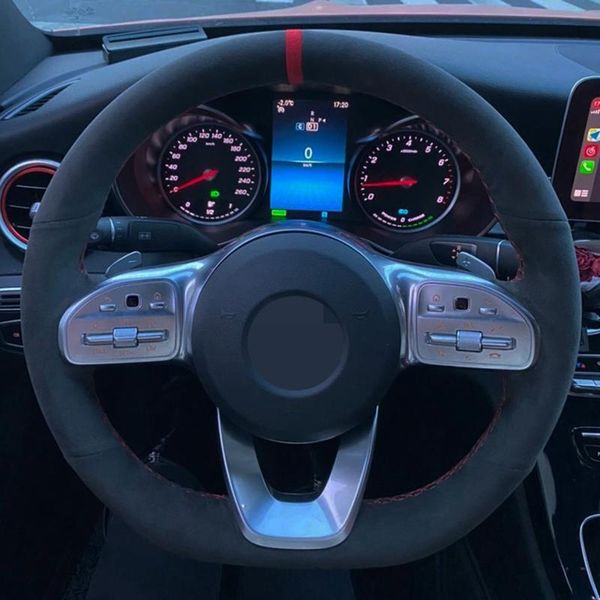 steering wheel covers car cover soft black suede non-slip wrap for - a-class w177 2021-2021 b class c cls
steering wheel covers car cover soft black suede non-slip wrap for - a-class w177 2021-2021 b class c cls