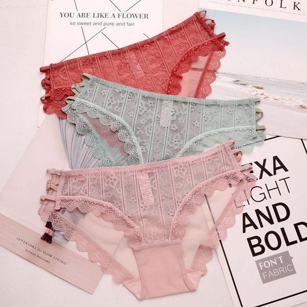 women's panties striped lace side flower underwear for women embroidery bandage transparent seamless briefs female lingerie, Black;pink
women's panties striped lace side flower underwear for women embroidery bandage transparent seamless briefs female lingerie, Black;pink