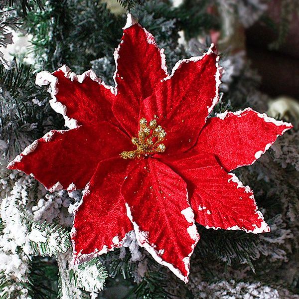 decorative flowers & wreaths 1pc simulation plastic christmas flower for xmas tree decoration arrangement props diy wreath accessories
decorative flowers & wreaths 1pc simulation plastic christmas flower for xmas tree decoration arrangement props diy wreath accessories