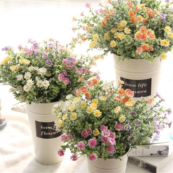 decorative flowers & wreaths artificial chrysanthemum bouquet plastic fake simulate realistic flower wedding party home decoration
decorative flowers & wreaths artificial chrysanthemum bouquet plastic fake simulate realistic flower wedding party home decoration