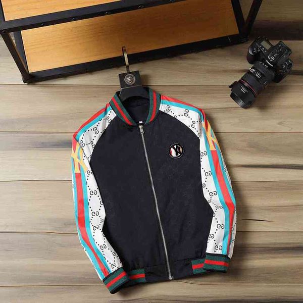 digner luxury cc classic hip hop men's autumn and winter g lter stripe contrast ny trend baseball et thin coat, Black
digner luxury cc classic hip hop men's autumn and winter g lter stripe contrast ny trend baseball et thin coat, Black