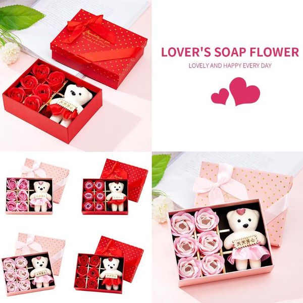 decorative flowers & wreaths valentine's day 6 soap flower gift rose box bears bouquet festival 2021 products accessories drop s
decorative flowers & wreaths valentine's day 6 soap flower gift rose box bears bouquet festival 2021 products accessories drop s