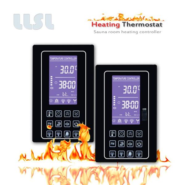 sauna heating device temperature controller, 110v 220v 4.5kw with large-screen digital display multi-function thermostat smart home control
sauna heating device temperature controller, 110v 220v 4.5kw with large-screen digital display multi-function thermostat smart home control