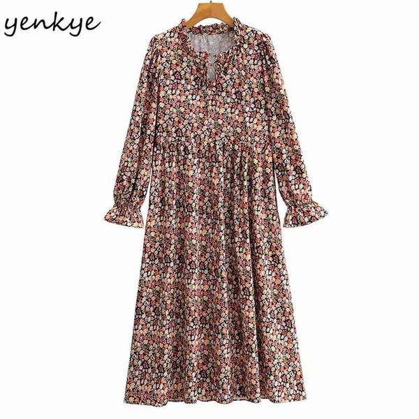 women vintage floral print dress long sleeve lace up v neck pleated casual lady spring autumn plus size robe ue 210514, Black;gray
women vintage floral print dress long sleeve lace up v neck pleated casual lady spring autumn plus size robe ue 210514, Black;gray