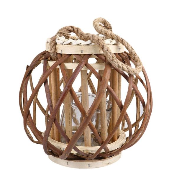 1pc rope wicker candle sticker holder household decorative without (wood color large size) holders
1pc rope wicker candle sticker holder household decorative without (wood color large size) holders