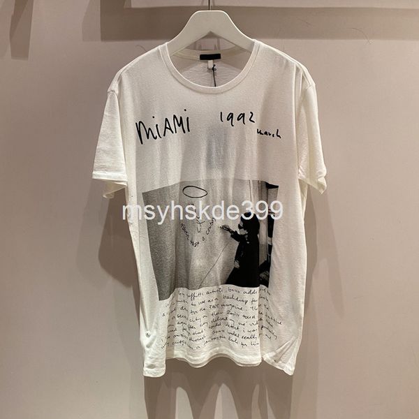 women's t-shirt niche r13 trend 21 spring and summer poster printing used cotton skin friendly simple short sleeve t-shirt female, White
women's t-shirt niche r13 trend 21 spring and summer poster printing used cotton skin friendly simple short sleeve t-shirt female, White