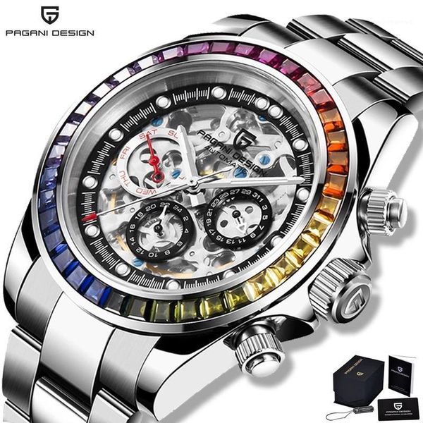 fashion mechanical watch for men business military sports stainless steel waterproof wristwatch wristwatches, Slivery;brown
fashion mechanical watch for men business military sports stainless steel waterproof wristwatch wristwatches, Slivery;brown
