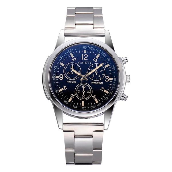 wristwatches 1pcs stainless steel men's watch 2021 simple casual digital scale blue glass fake three-eye alloy dial quartz montre a65, Slivery;brown
wristwatches 1pcs stainless steel men's watch 2021 simple casual digital scale blue glass fake three-eye alloy dial quartz montre a65, Slivery;brown
