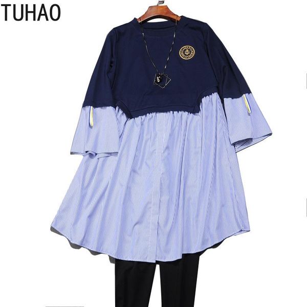 women's blouses & shirts tuhao women patchwork long blouse shirt plus size 5xl 4xl 3xl cover female clothes wm18, White
women's blouses & shirts tuhao women patchwork long blouse shirt plus size 5xl 4xl 3xl cover female clothes wm18, White