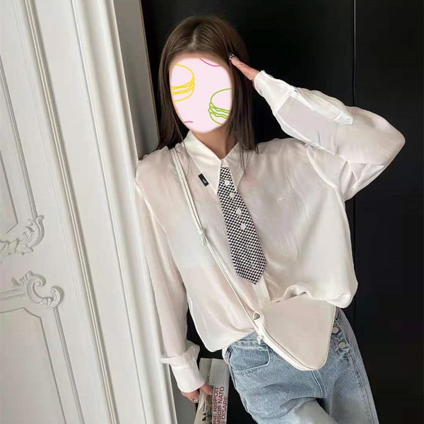 high version xiaoxiangfeng 2021 summer new thousand bird lattice tie simple, fresh, soft and comfortable women's shirt, White
high version xiaoxiangfeng 2021 summer new thousand bird lattice tie simple, fresh, soft and comfortable women's shirt, White