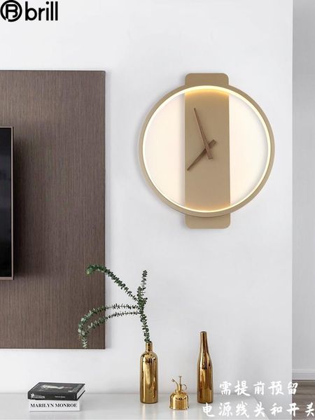creative fashion nordic modern lamp minimalist wall clock led light for bedroom clocks home decor living room art
creative fashion nordic modern lamp minimalist wall clock led light for bedroom clocks home decor living room art