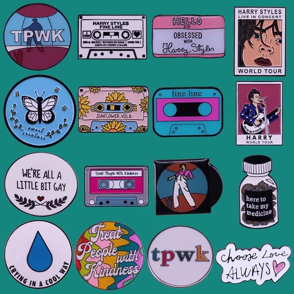 pins, brooches harry styles music sweet creature enamel pins brooch collecting lapel badges men women fashion jewelry gifts adorn backpack h, Gray
pins, brooches harry styles music sweet creature enamel pins brooch collecting lapel badges men women fashion jewelry gifts adorn backpack h, Gray