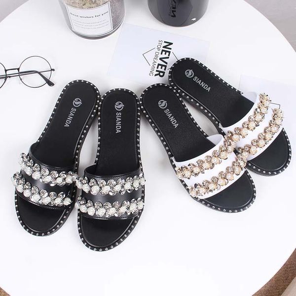 slippers 2021 summer style female diamond sandals korean-style fashion casual flat comfortable anti-slip women's, Black
slippers 2021 summer style female diamond sandals korean-style fashion casual flat comfortable anti-slip women's, Black