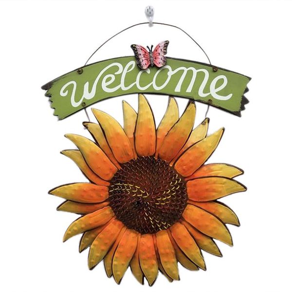 decorative flowers & wreaths handcrafts vintage metal butterfly sunflower welcome sign front door decor hanging outdoor wreath porch
decorative flowers & wreaths handcrafts vintage metal butterfly sunflower welcome sign front door decor hanging outdoor wreath porch