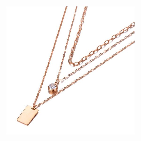 chains goth three-layer rectangle charm pendant necklace titanium stainless steel cz crystal choker for women n20096, Silver
chains goth three-layer rectangle charm pendant necklace titanium stainless steel cz crystal choker for women n20096, Silver