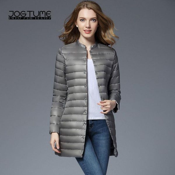 women's jackets women midi long ultra light thin warm duck down filler 2021 spring autumn female slim coats single-breasted stand colla, Black;brown
women's jackets women midi long ultra light thin warm duck down filler 2021 spring autumn female slim coats single-breasted stand colla, Black;brown