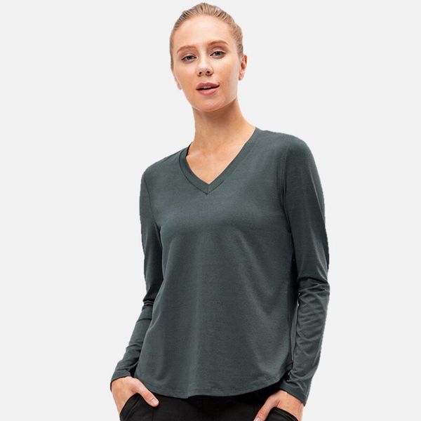 yoga outfit loose leisure ladies spring autumn shirt long-sleeved quick-drying breathable running training fitness clothes for women
yoga outfit loose leisure ladies spring autumn shirt long-sleeved quick-drying breathable running training fitness clothes for women