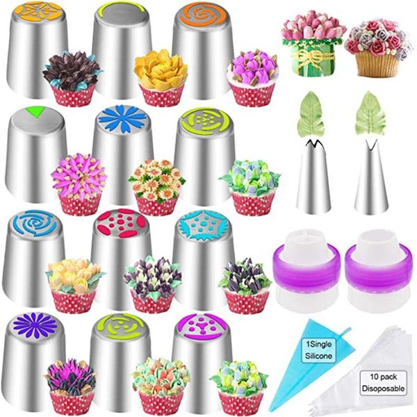 88pcs russian tulip icing piping nozzles cream tips tools stainless stee nozzleb set confectionery cake pastry tool bakeware bag baking &
88pcs russian tulip icing piping nozzles cream tips tools stainless stee nozzleb set confectionery cake pastry tool bakeware bag baking &