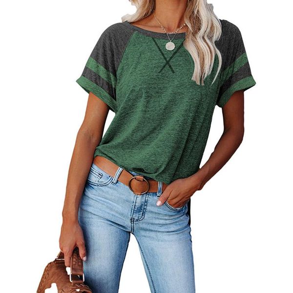 summer ladies t shirt 2021 raglan sleeves tshirt women casual loose o neck tee shirts female short sleeve tees women's t-shirt, White
summer ladies t shirt 2021 raglan sleeves tshirt women casual loose o neck tee shirts female short sleeve tees women's t-shirt, White