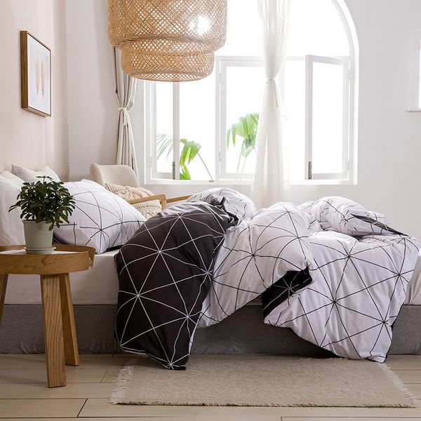 bedding sets white and black luxury set geometric line nordic covers for bed of 150,135 220x240 size comforter 200x200
bedding sets white and black luxury set geometric line nordic covers for bed of 150,135 220x240 size comforter 200x200