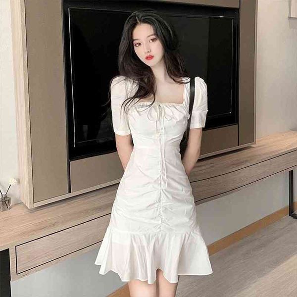 summer robes white show thin women dress square collar fold falbala fishtail vestido de mujer chf8826, Black;gray
summer robes white show thin women dress square collar fold falbala fishtail vestido de mujer chf8826, Black;gray