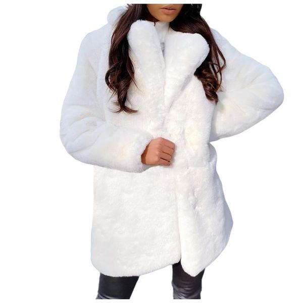 women's wool & blends autumn and winter long-sleeved lapel coat solid color warm button down pocketed shacket flannel jacket coats, Black
women's wool & blends autumn and winter long-sleeved lapel coat solid color warm button down pocketed shacket flannel jacket coats, Black