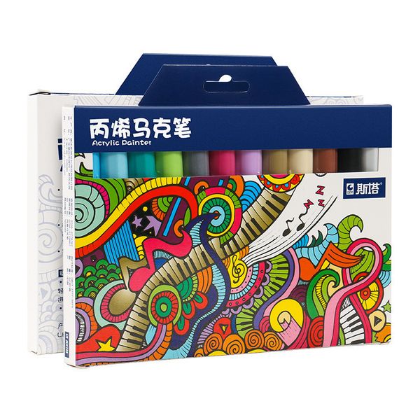 painting pens stastapp 1000 marker 12 24 50 diy pigment color painting suit sho and cloth, Black;red
painting pens stastapp 1000 marker 12 24 50 diy pigment color painting suit sho and cloth, Black;red