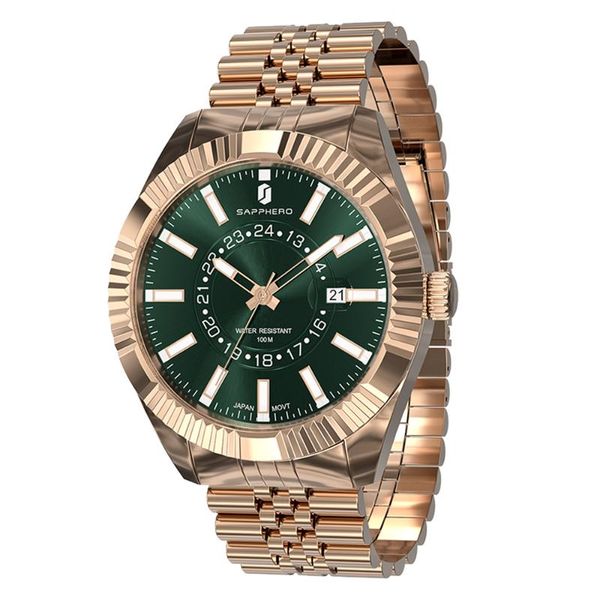 wristwatches watches for mens sapphero 10atm water resistant miyota quartz movement stainless steel wristwatch business luxury sport clock, Slivery;brown
wristwatches watches for mens sapphero 10atm water resistant miyota quartz movement stainless steel wristwatch business luxury sport clock, Slivery;brown
